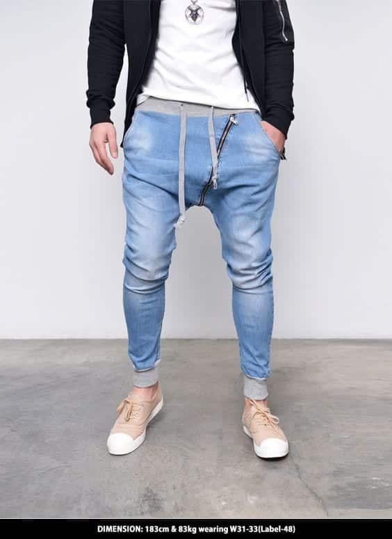 Denim Joggers