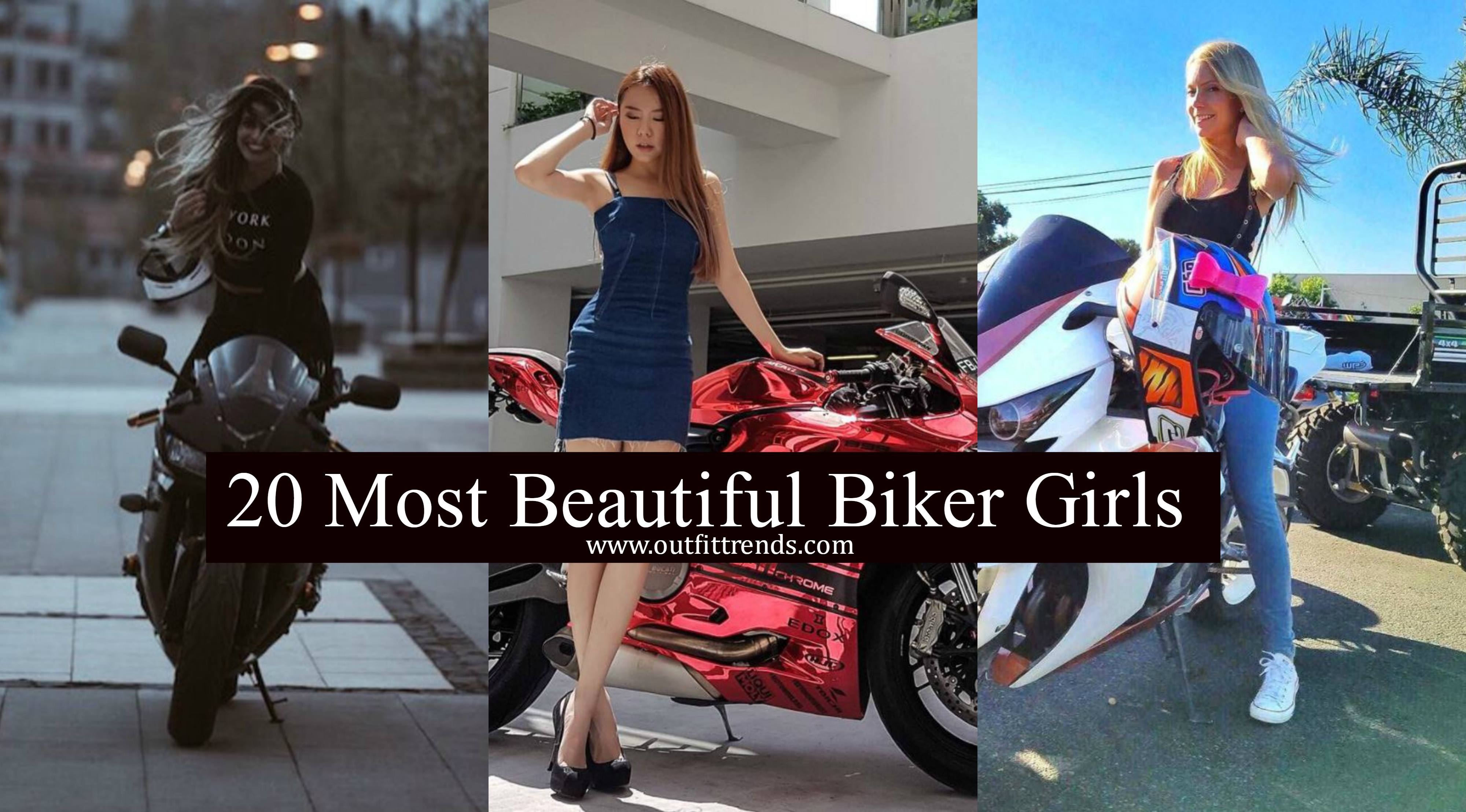 beautiful biker ladies