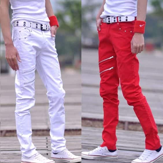 Men Outfits with Red Pants-30 Ways for Guys to Wear Red Pants