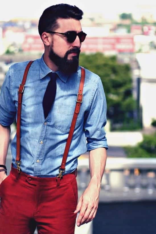 Men Outfits with Red Pants-30 Ways for Guys to Wear Red Pants