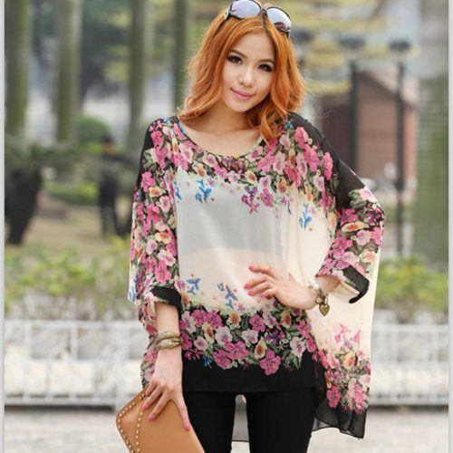 floral tops for girls