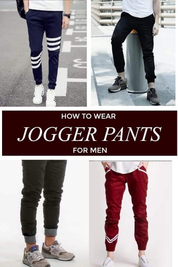 Men's Outfit with Jogger Pants- 30 Ways