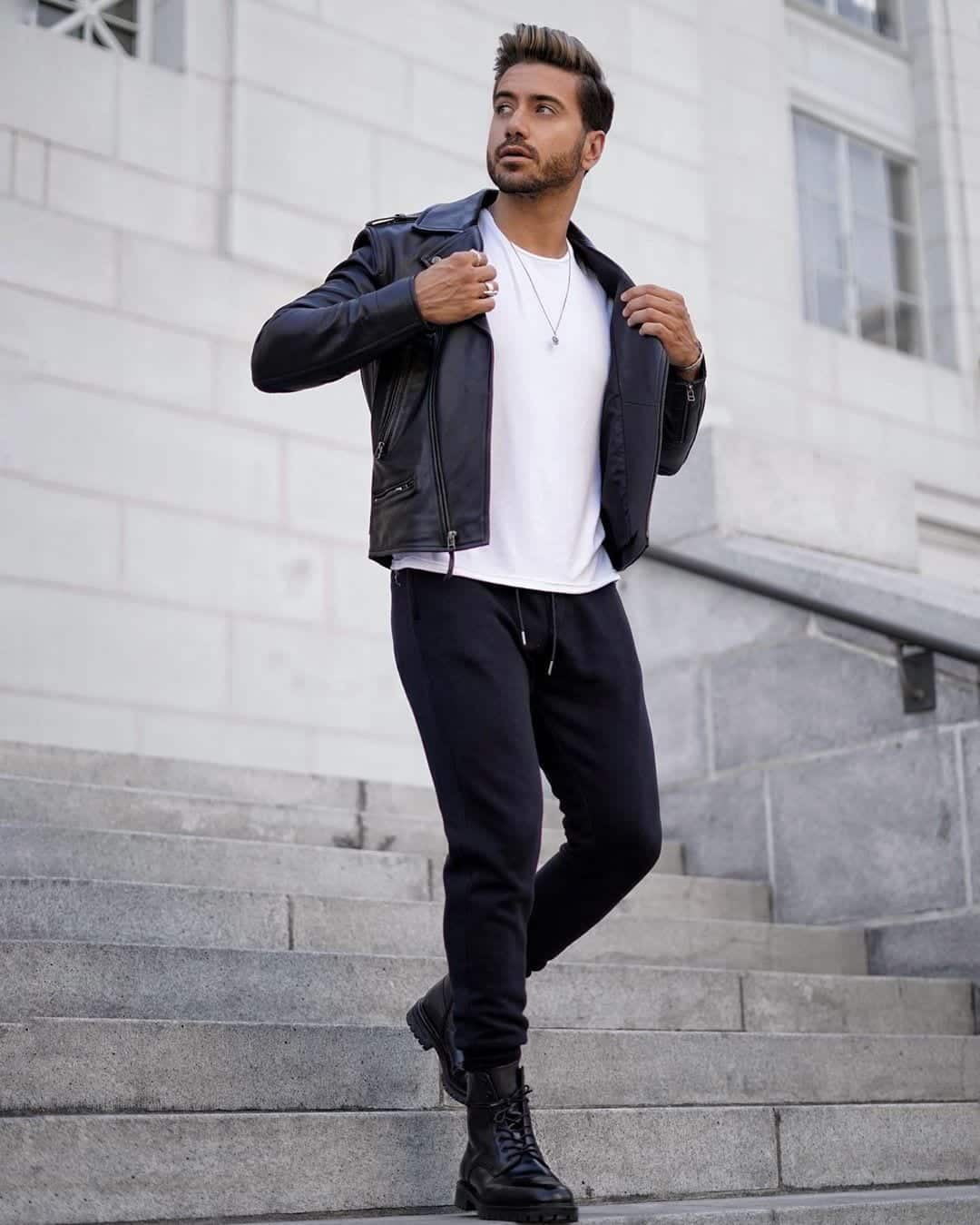 Men s Outfit with Jogger Pants 30 Ways to Wear Jogger Pants