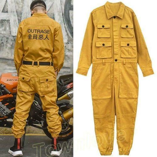 men's yellow pants outfits