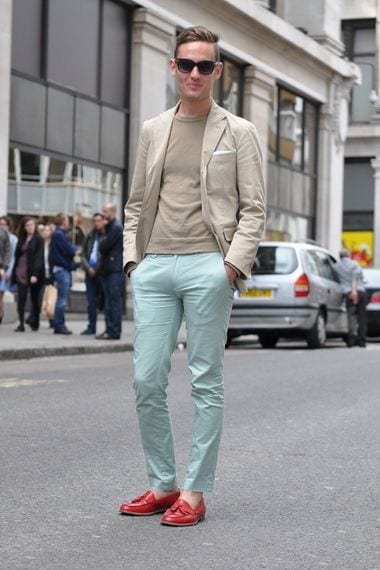 Mint Pant Outfits for Men - 30 Ideas How to Wear Mint Pants