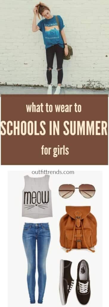 Summer School Outfits 30 School Outfits For Girls In Summers