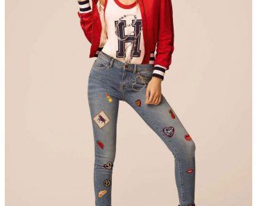 Embroidered Jeans for Girls (1)