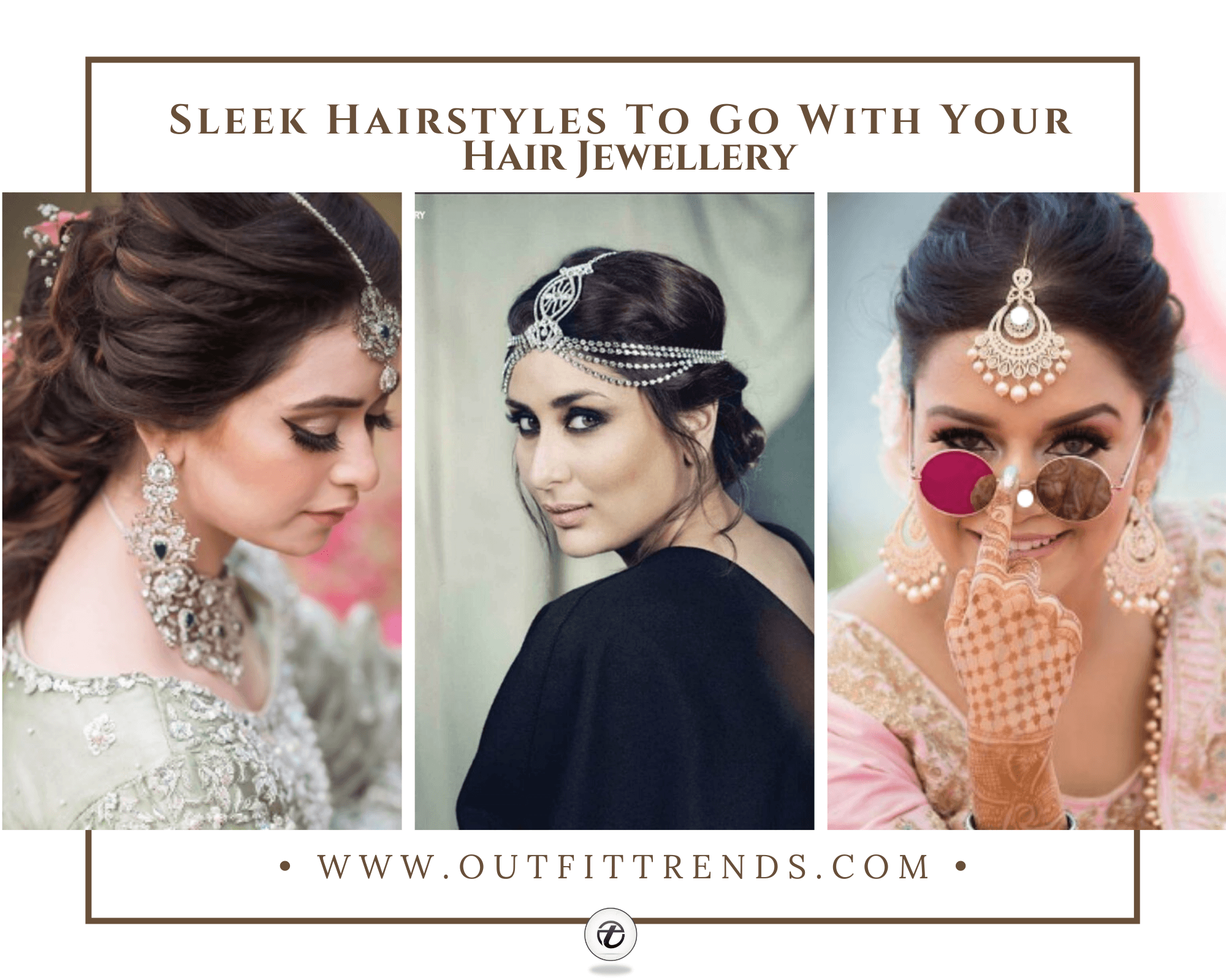 35 Cute Hairstyles With Maang Tikka Maatha Patti This Season