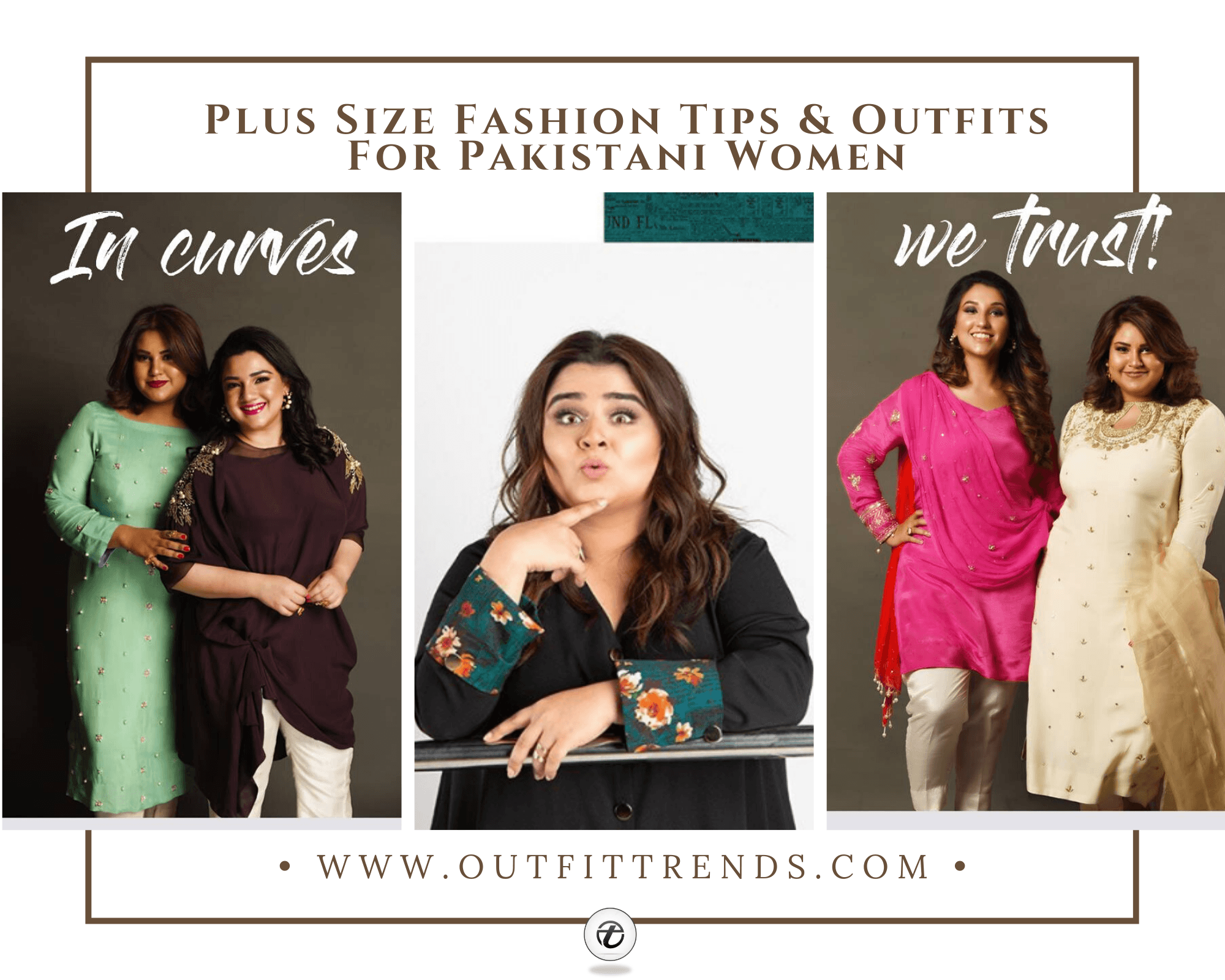 outfits for plus size pakistani women