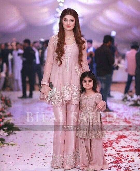 Pakistani Mother Daughter Matching Outfits