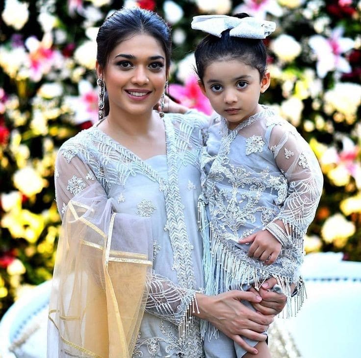 Pakistani Mother Daughter Matching Outfits