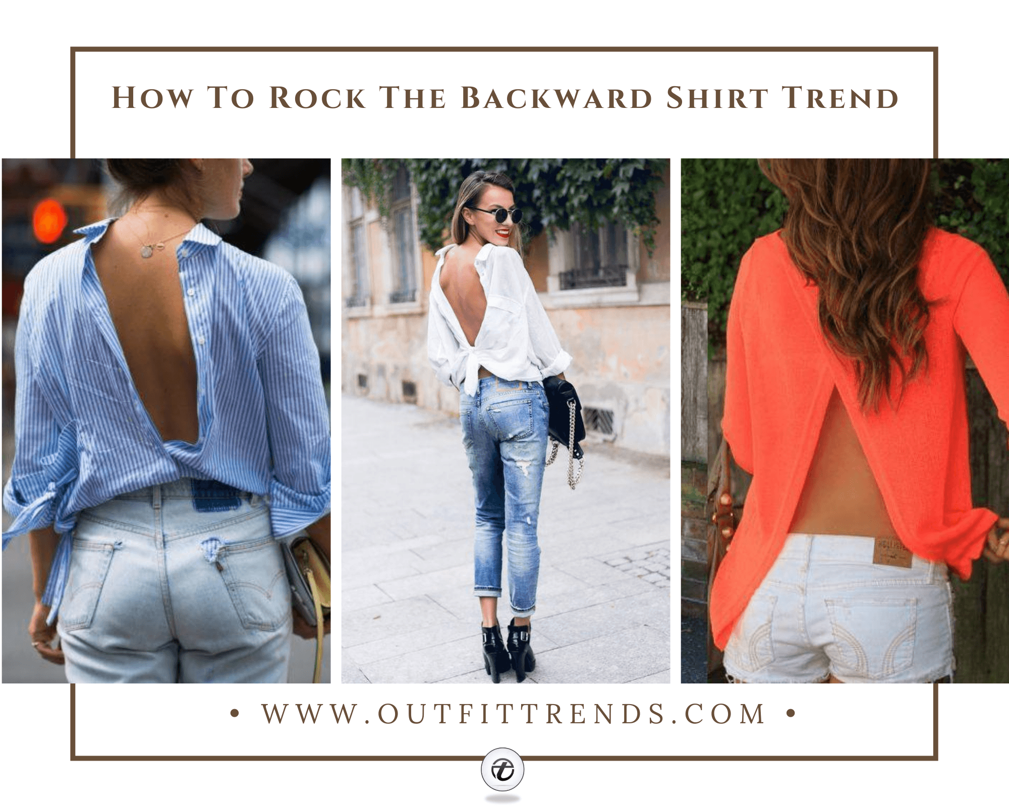 How To Wear A Backward Shirt-23 Ways To Style Backward Shirts