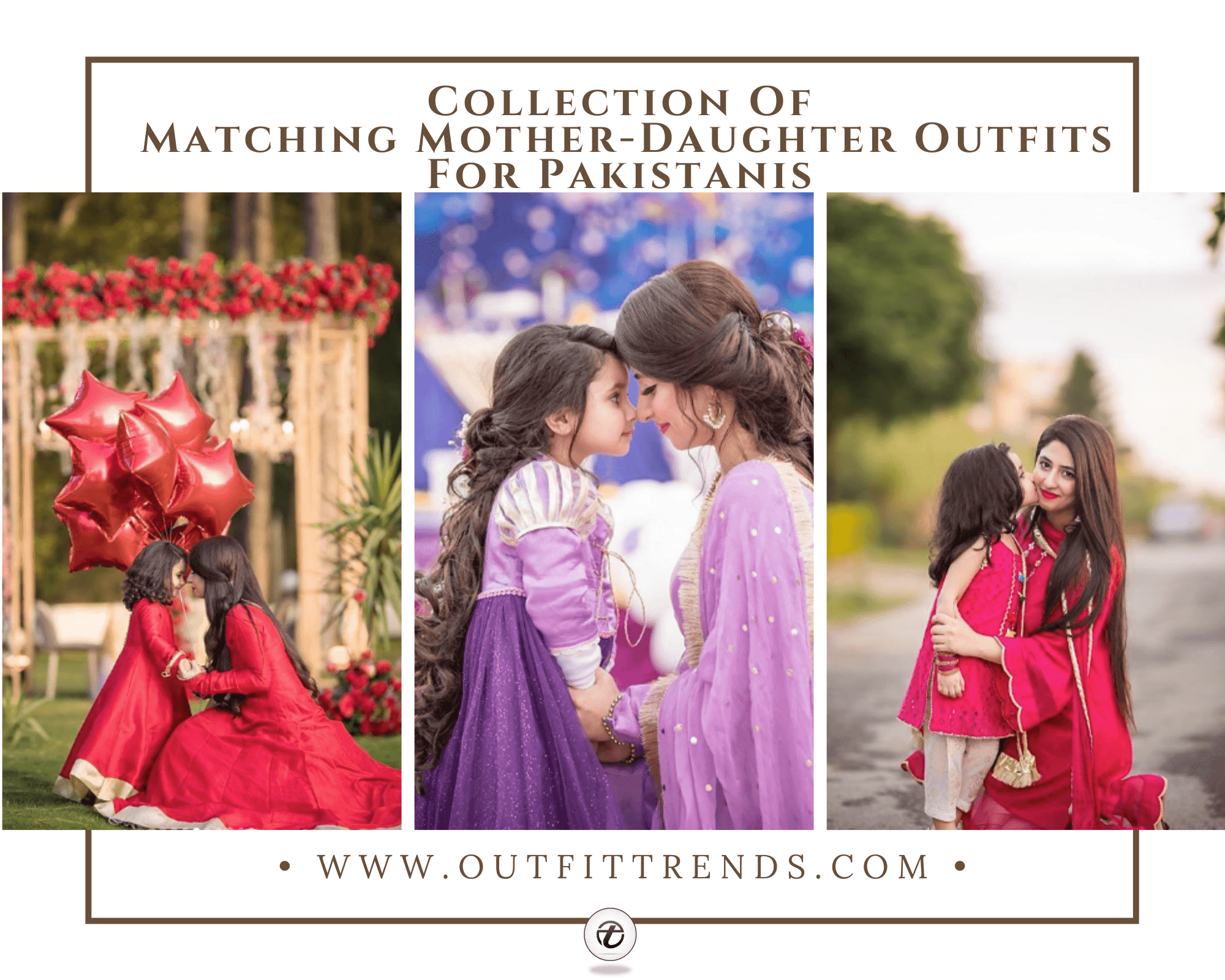 pakistani matching mother daughter outfits