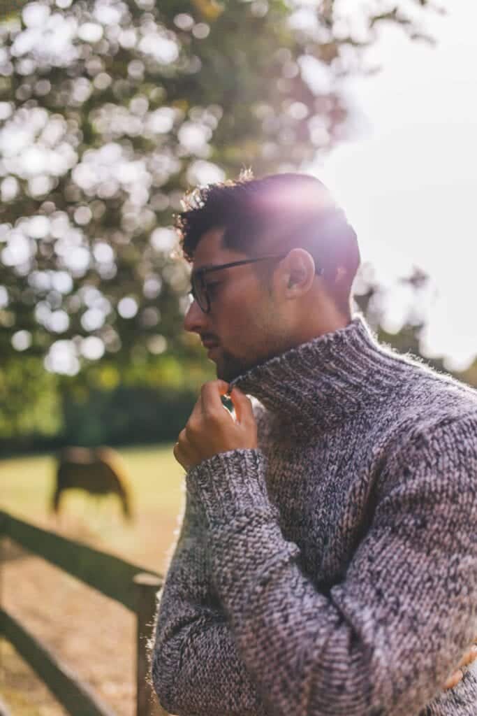 turtleneck outfits for men