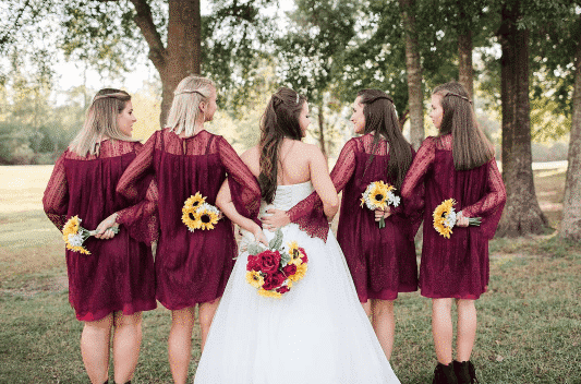 colours for fall weddings