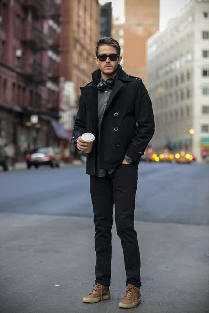 How To Wear A Peacoat ? 20 Outfit Ideas for Men