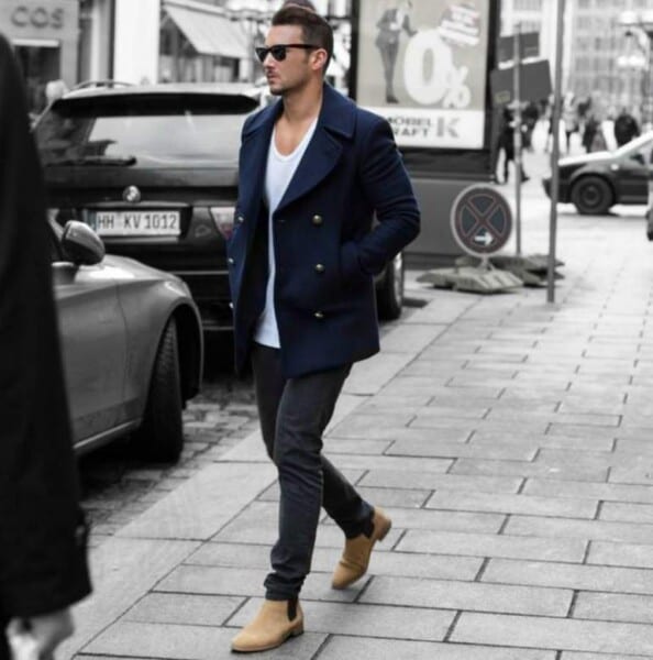 How To Wear A Peacoat ? 20 Outfit Ideas for Men