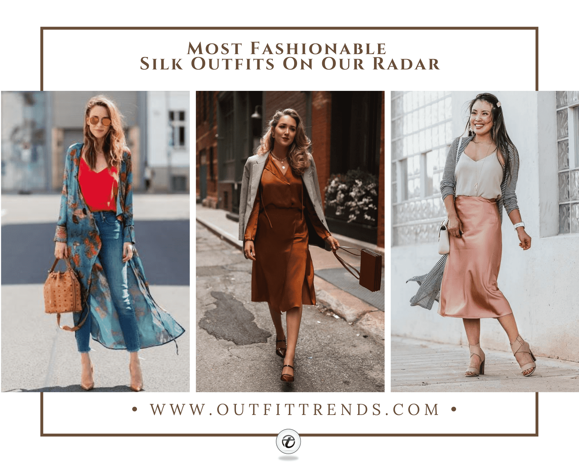 women silk outfits