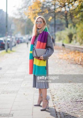 Outfits with Scarves - 50+ Ways to Wear a Scarf this Season