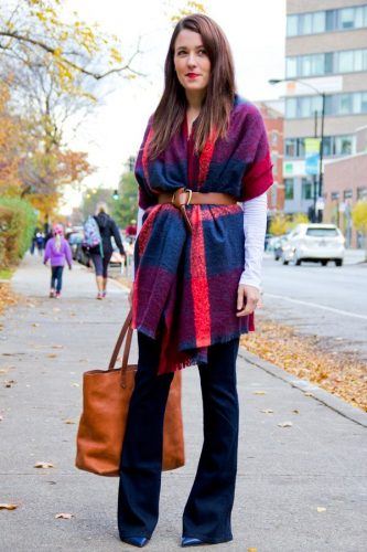 Outfits with Scarves - 50+ Ways to Wear a Scarf this Season