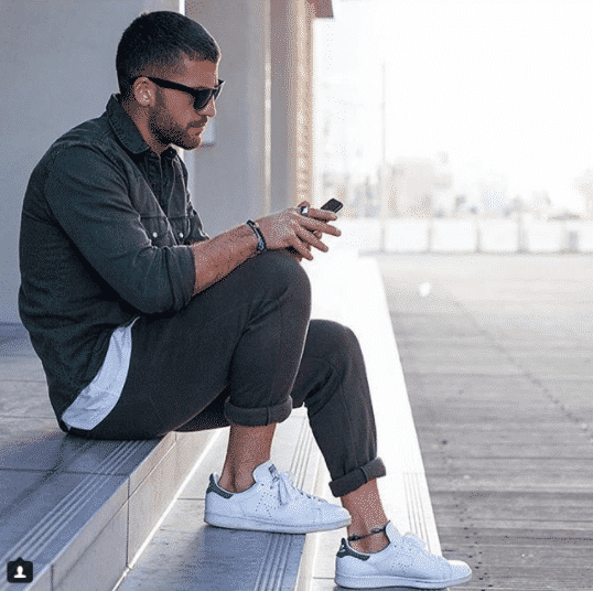 how to wear converse men