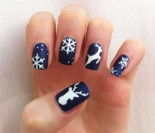 Reindeer Nail Tutorial