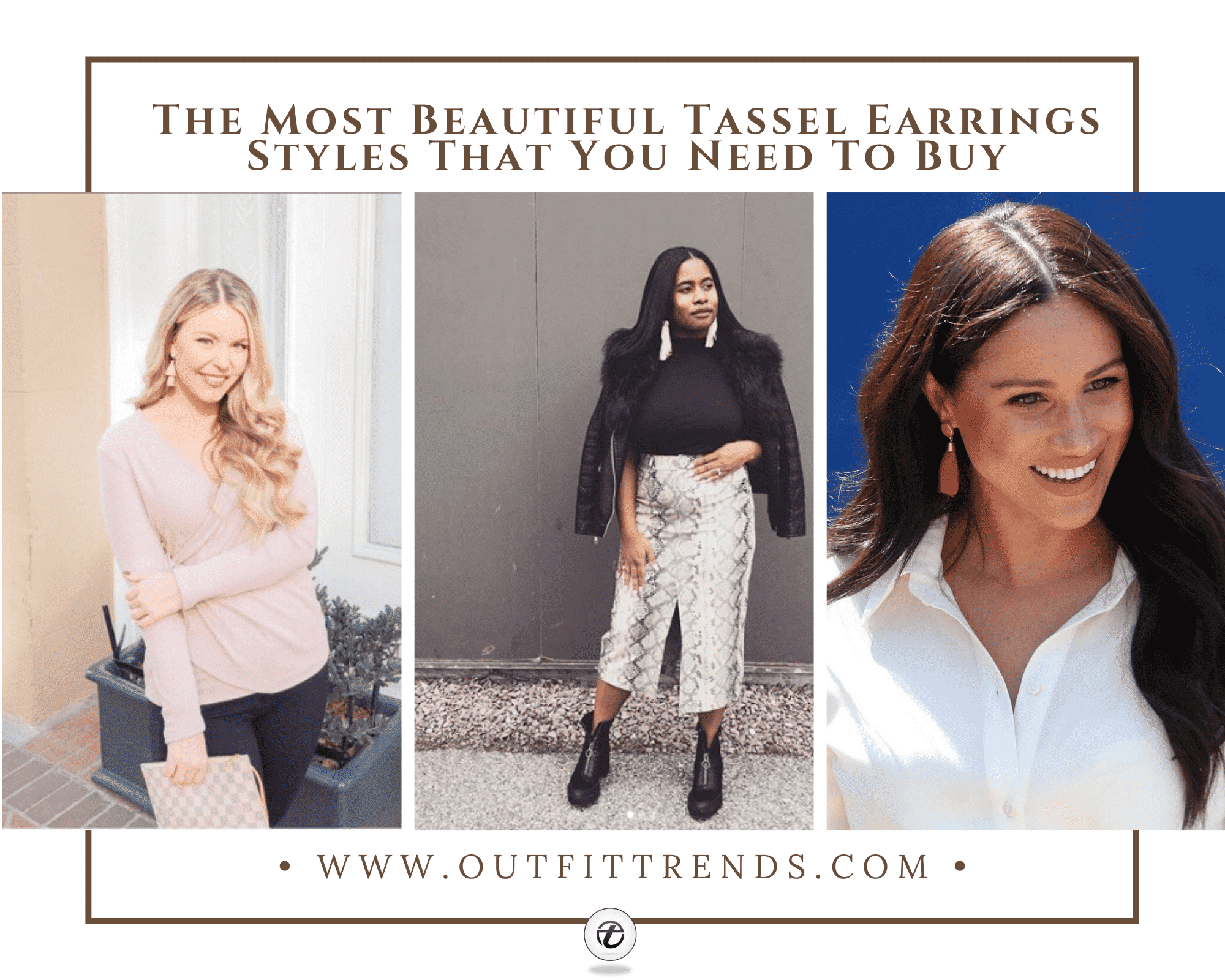 how to wear tassel earrings