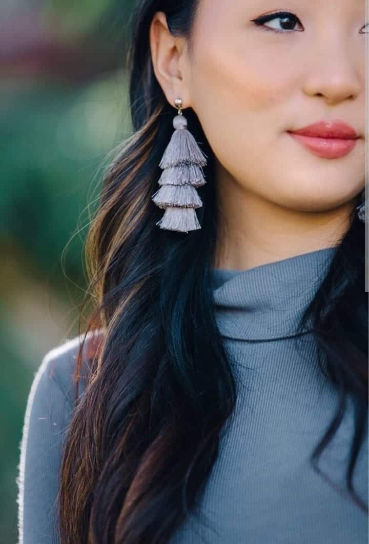 Tassel Earring Styles-31 Ideas On How to Wear Tassel Earring