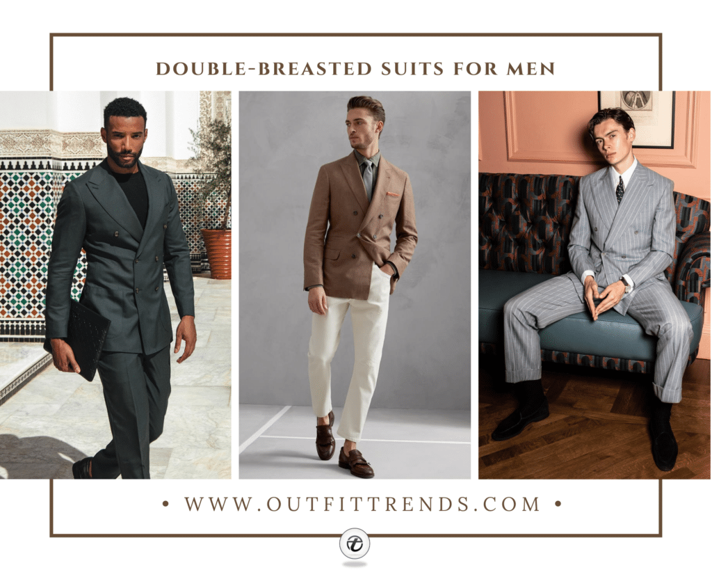 25 Ideas On How To Wear Double-Breasted Suits For Men 25 Ideas On How To Wear Double-Breasted Suits For Men