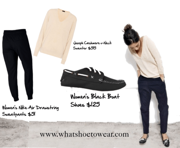 what to wear with boat shoes for women