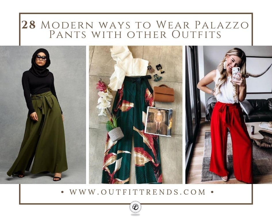 Wear Palazzo Pants with other Outfits