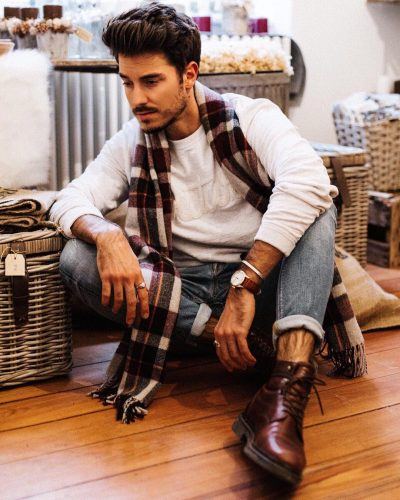 Outfits with Scarves – 43 Ways for Men to Wear a Scarf