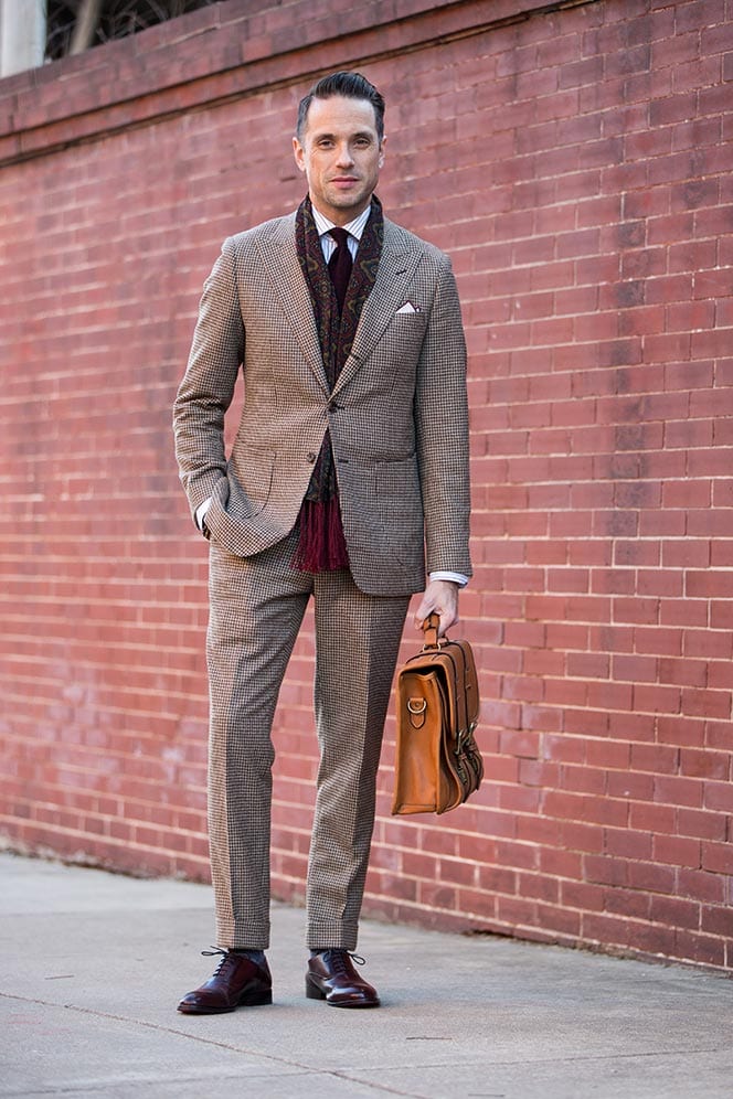 Guys Outfits with Scarves – 26 Ways to Wear a Scarf for Men