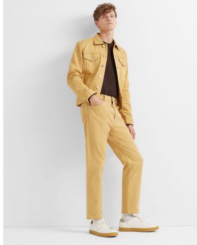 Men's Outfits with Mustard Pants