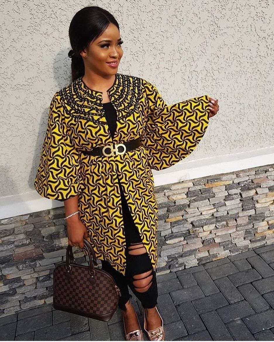 27 Best Kitenge Designs For Long Dresses