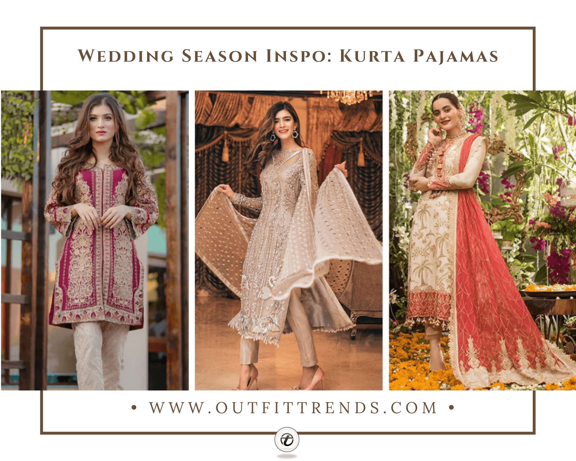 32 Best Women’s Kurta Pajama Styles for Weddings 32 Best Women’s Kurta Pajama Styles for Weddings