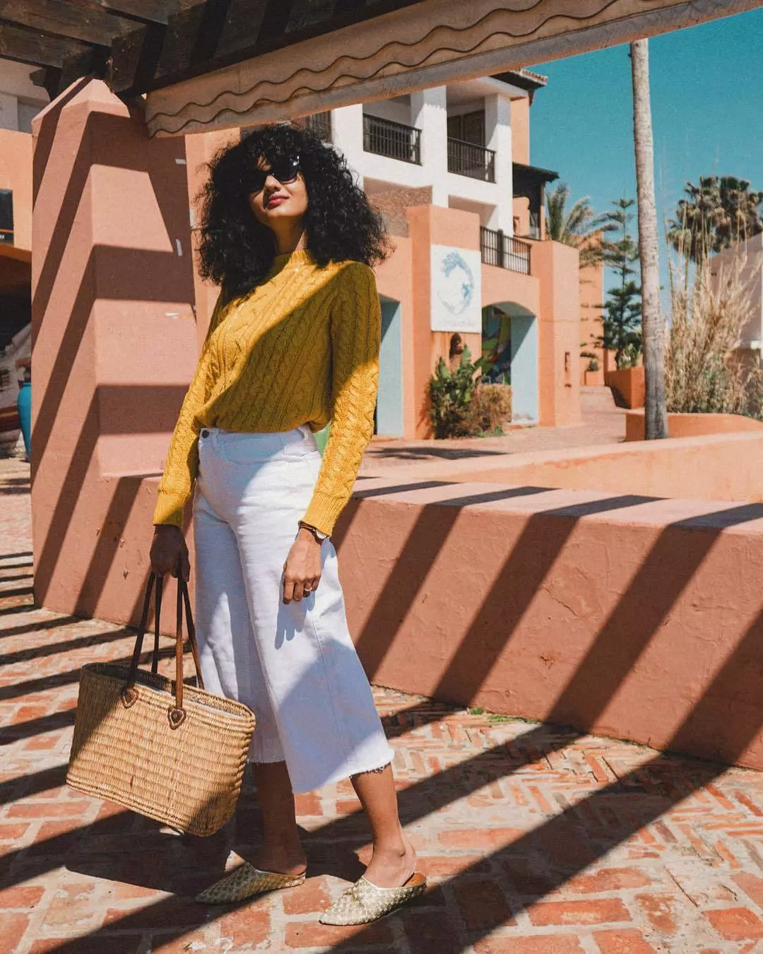 mustard sweaters