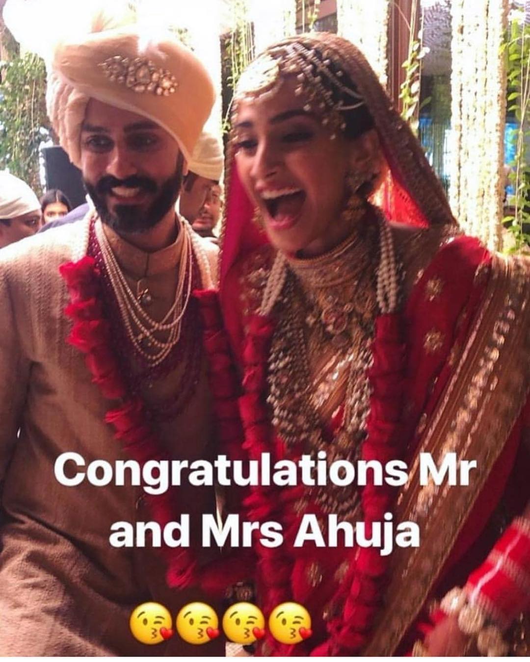 sonam kapoor wedding