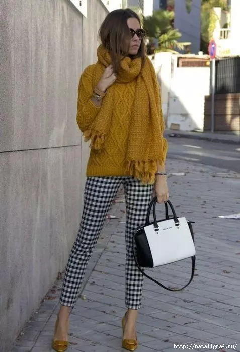 mustard sweaters
