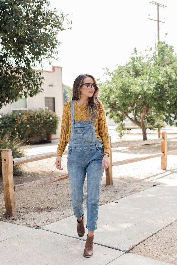 mustard sweaters