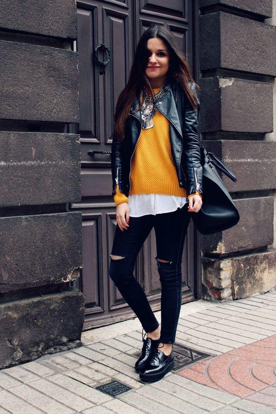 20 Best Outfits with Mustard Sweaters for Women in 2019