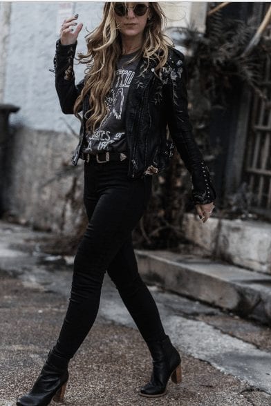 rock female outfit