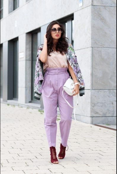 lilac outfits for women