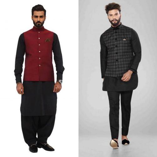 Black Kurta Pajama Outfits for Men