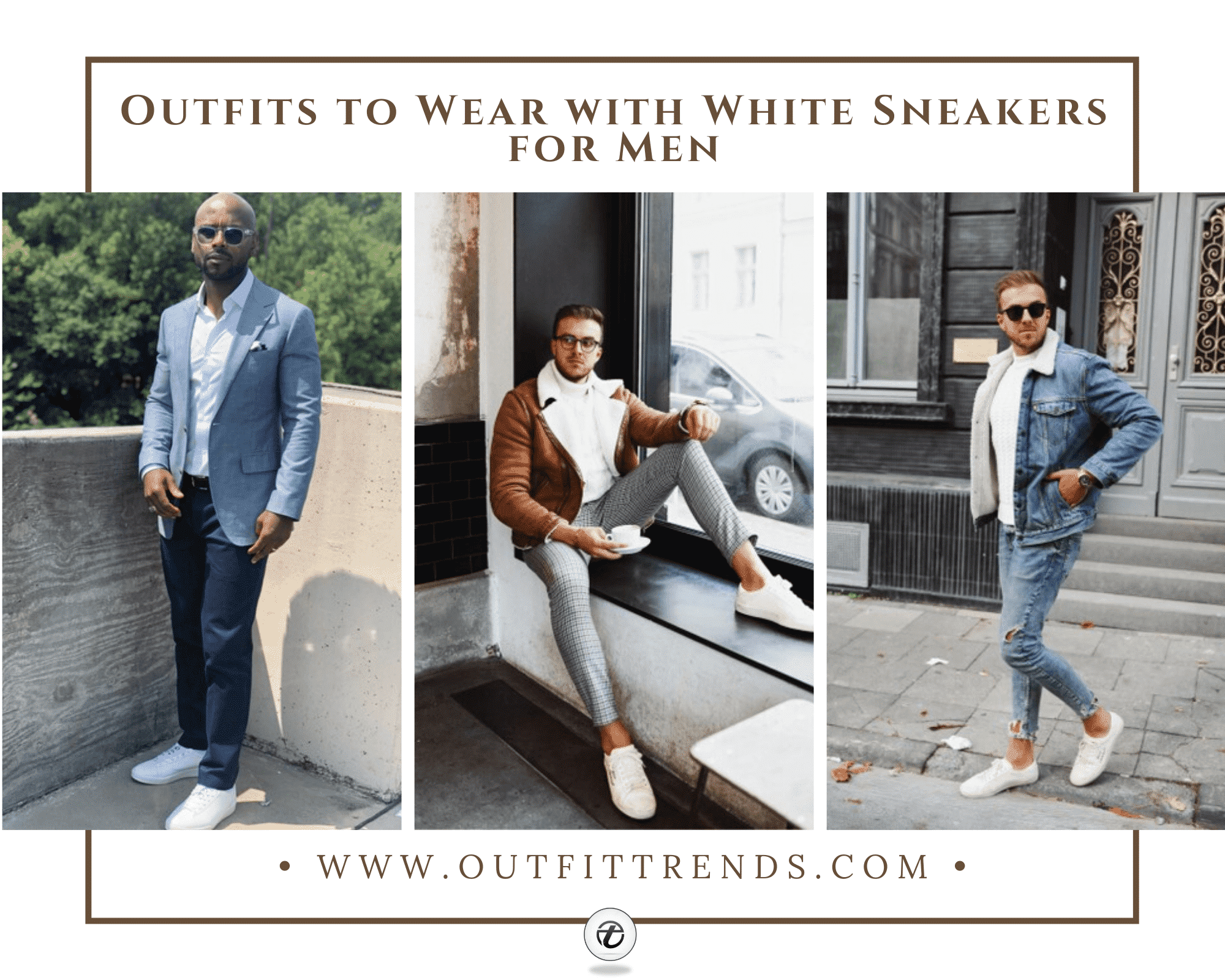 White Sneakers Outfit: 16 White Sneakers Outfit Ideas