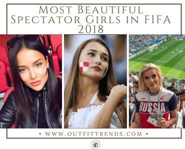 beautiful female fans in Fifa 2018