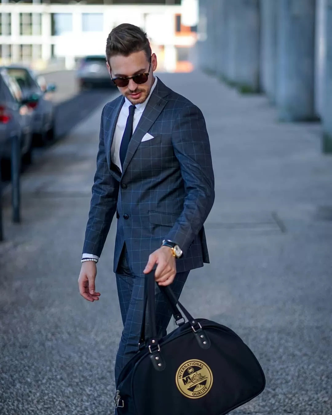 checkered suits