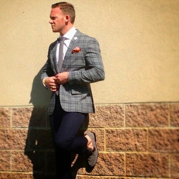 checkered suits