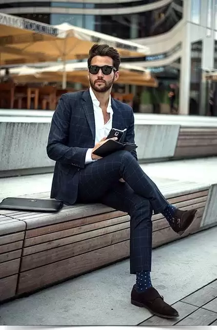 checkered suits