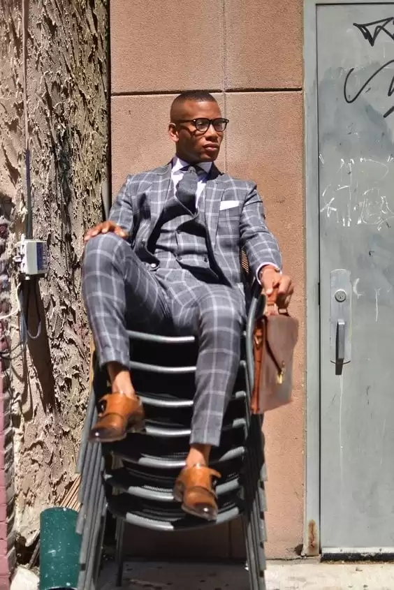 checkered suits